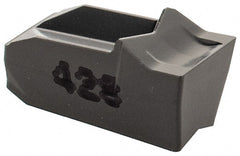 Grooving Insert: GFF6 IC428, Solid Carbide Al2O3 & TiC Finish, Neutral, 0.2362″ Cutting Width, Series Self-Grip