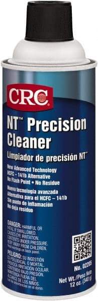 CRC - 12 Ounce Aerosol Electrical Grade Cleaner/Degreaser - 30,800 Volt Dielectric Strength, Nonflammable - Benchmark Tooling