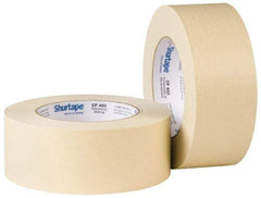 Intertape - 2" Wide x 60 Yd Long Tan Paper Masking Tape - Series PG5, 6.3 mil Thick, 25 In/Lb Tensile Strength - Benchmark Tooling