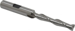 Hertel - 9/32", 1-3/4" LOC, 3/8" Shank Diam, 3-1/2" OAL, 2 Flute, Cobalt Square End Mill - Single End, Uncoated, Spiral Flute, 30° Helix, Centercutting, Right Hand Cut, Right Hand Flute - Benchmark Tooling
