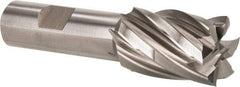 Hertel - 1-1/16", 1-1/2" LOC, 3/4" Shank Diam, 3-7/8" OAL, 6 Flute, Cobalt Square End Mill - Single End, Uncoated, Spiral Flute, 30° Helix, Centercutting, Right Hand Cut, Right Hand Flute - Benchmark Tooling