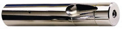 Dayton Lamina - 3/4" Shank Diam, 31/32" Machinable Length, 2-1/2" OAL, Ejector Mold Die Blank - 1/16" Pin Extension Length, Ball Lock, A2 Tool Steel - Benchmark Tooling