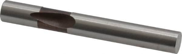 Dayton Lamina - 1/4" Shank Diam, Ball Lock, A2 Grade Tool Steel, Solid Mold Die Blank & Punch - 2" OAL, Blank Punch, Regular (LPB) Series - Benchmark Tooling