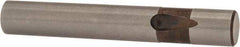 Dayton Lamina - 3/8" Shank Diam, Ball Lock, A2 Grade Tool Steel, Solid Mold Die Blank & Punch - 2-1/2" OAL, Blank Punch, Regular (LPB) Series - Benchmark Tooling