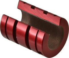 Pacific Bearing - 5/8" Inside Diam, 1,470 Lbs. Static Capacity, Open Linear Bearing - Benchmark Tooling