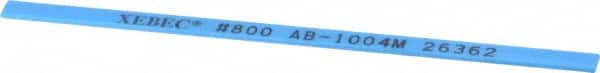 Value Collection - Rectangular, Ceramic Fiber Finishing Stick - 4" Long x 5/32" Wide x 1/32" Thick, 800 Grit, Super Fine Grade - Benchmark Tooling