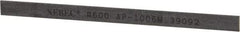 Value Collection - Rectangular, Ceramic Fiber Finishing Stick - 4" Long x 15/64" Wide x 1/32" Thick, 600 Grit, Super Fine Grade - Benchmark Tooling