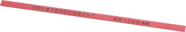 Value Collection - Rectangular, Ceramic Fiber Finishing Stick - 4" Long x 5/32" Width, 1,200 Grit, Ultra Fine Grade - Benchmark Tooling