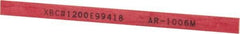 Value Collection - Rectangular, Ceramic Fiber Finishing Stick - 4" Long x 15/64" Width, 1,200 Grit, Ultra Fine Grade - Benchmark Tooling
