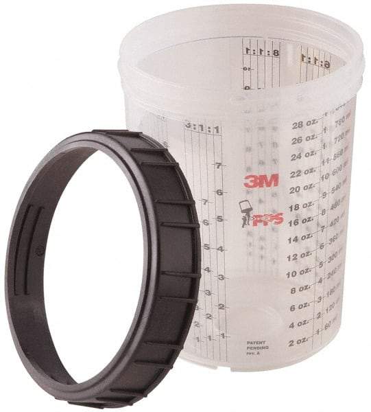 3M - Paint Sprayer Cup - Large Collar and Cup - Benchmark Tooling