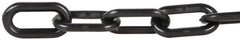 PRO-SAFE - 100' Long x 2" Wide Plastic Chain - Black - Benchmark Tooling