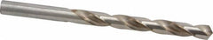 Hertel - Letter S 118° High Speed Steel Jobber Drill - Bright Finish, Right Hand Cut, Spiral Flute, Straight Shank, 4-7/8" OAL, Standard Point - Benchmark Tooling