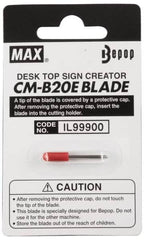 NMC - Label Maker Replacement Cutting Blade - Use with CPM-100 Sign & Label Printing System - Benchmark Tooling