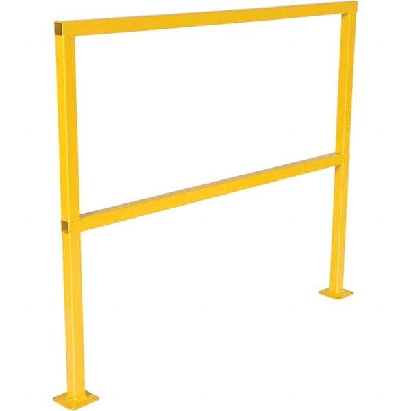 Vestil - 48" Long x 42" High, Steel Square Handrails - Benchmark Tooling