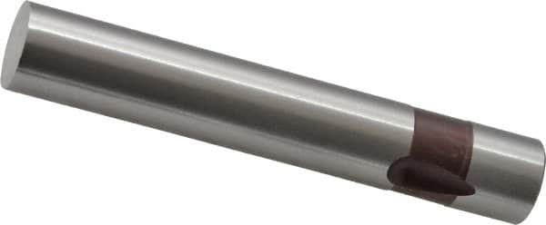 Dayton Lamina - 1/2" Shank Diam, Ball Lock, A2 Grade Tool Steel, Solid Mold Die Blank & Punch - 3" OAL, Blank Punch, Regular (LPB) Series - Benchmark Tooling