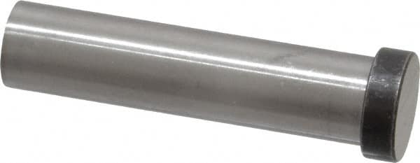 Dayton Lamina - 5/8" Head Diam, 1/2" Shank Diam, Basic Head, A2 Grade Tool Steel, Solid Mold Die Blank & Punch - 3/16" Head Height, 2-1/4" OAL, Blank Punch, Regular (KPB) Series - Benchmark Tooling