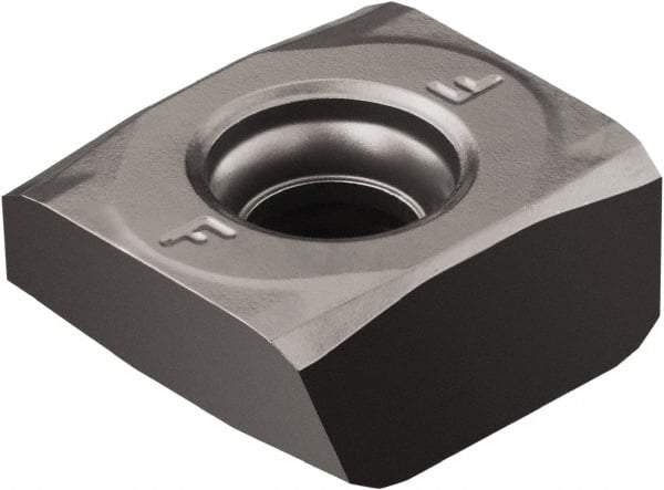 Sandvik Coromant - N260.81204 F Grade CB50 CBN Milling Insert - Uncoated, 1/2" Thick, 3/16" Inscribed Circle, 1.8mm Corner Radius - Benchmark Tooling