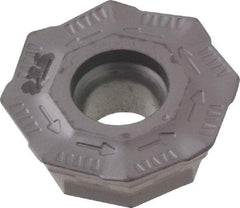 Iscar - OFMT0706 76 Grade IC928 Carbide Milling Insert - TiAlN Finish, 0.1791" Thick, 0.7008" Inscribed Circle, 0.6mm Corner Radius - Benchmark Tooling