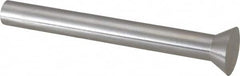 Dayton Lamina - 0.3938" Head Diam, 7/32" Shank Diam, Quill Head, High Speed Steel Solid Mold Die Blank & Punch - 60° Head Angle, 0.1532" Head Height, 2" OAL, Blank Punch, KWX Series - Benchmark Tooling