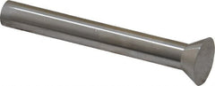 Dayton Lamina - 0.45" Head Diam, 1/4" Shank Diam, Quill Head, High Speed Steel Solid Mold Die Blank & Punch - 60° Head Angle, 0.175" Head Height, 2" OAL, Blank Punch, KWX Series - Benchmark Tooling