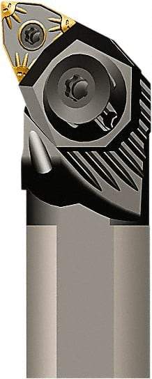 Seco - 50mm Min Bore Diam, 300mm OAL, 40mm Shank Diam, A-PWLN Indexable Boring Bar - 35mm Max Bore Depth, WN.. 0804.. Insert, Pin Lock Assembly Holding Method - Benchmark Tooling