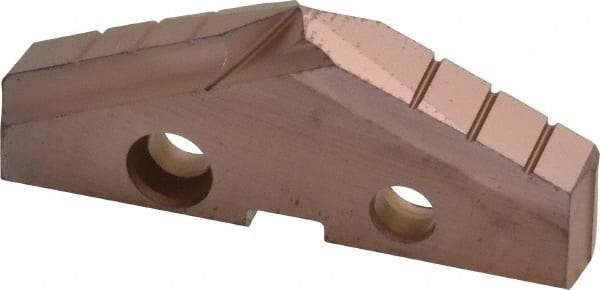 Allied Machine and Engineering - 1-7/8" Diam x 1/4" Thick, Seat Code 3, 132° Included Angle Spade Drill Insert - AM200 Coated, Cobalt, Grade Super Cobalt, Series GEN2 T-A - Benchmark Tooling