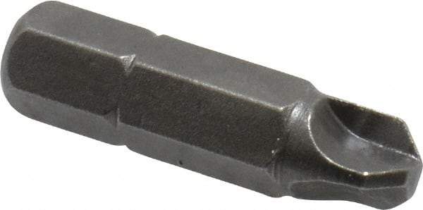 Apex - 1/4" Drive, #4 Tri-Wing Screwdriver Bit - 1" OAL - Benchmark Tooling