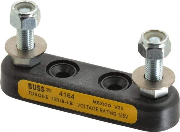 Cooper Bussmann - 1 Pole, 125 VAC, 800 Amp, Screw Mount Fuse Block - 3-3/16 Inch Fuse Length, 58.8mm Long x 24.1mm Wide x 1.62 Inch High Block - Benchmark Tooling