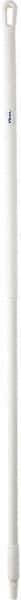 Vikan - 59 x 1-1/4" Fiberglass Squeegee Handle - European Threaded Connection, White - Benchmark Tooling