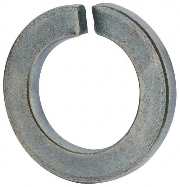 Value Collection - M24, 24.5mm ID, 40mm OD, 5mm Thick Split Lock Washer - Grade 8 Spring Steel, Zinc-Plated Finish, 24.5mm Min ID, 25.5mm Max ID - Benchmark Tooling