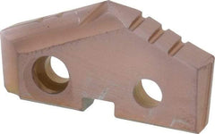 Allied Machine and Engineering - 1-3/16" Diam x 3/16" Thick, Seat Code 2, 132° Included Angle Spade Drill Insert - AM200 Coated, Cobalt, Grade Super Cobalt, Series GEN2 T-A - Benchmark Tooling