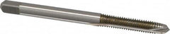Kennametal - #10-32 UNF, 2 Flute, Bright Finish, High Speed Steel Spiral Point Tap - Plug Chamfer, Right Hand Thread, 2.38" OAL, 7/8" Thread Length, 0.194" Shank Diam, 3B Class of Fit, Series 5301 - Exact Industrial Supply