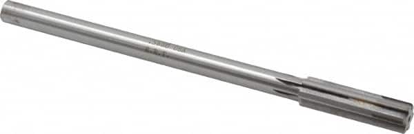 Made in USA - 0.566" Carbide-Tipped 6 Flute Chucking Reamer - Benchmark Tooling