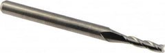 M.A. Ford - 2mm, 9mm LOC, 3mm Shank Diam, 38mm OAL, 3 Flute, Solid Carbide Square End Mill - Single End, Uncoated, 30° Helix, Centercutting, Right Hand Cut, Right Hand Flute, Series 116 - Benchmark Tooling
