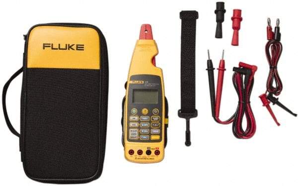 Fluke - 773, CAT II, Digital mA Process Clamp Meter with 0.1772" Detachable Jaws - 30 VDC, Measures Voltage, Current - Benchmark Tooling