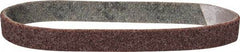 3M - 3/4" Wide x 18" OAL, Aluminum Oxide Abrasive Belt - Aluminum Oxide, Medium, Nonwoven, Series SE-BS - Benchmark Tooling