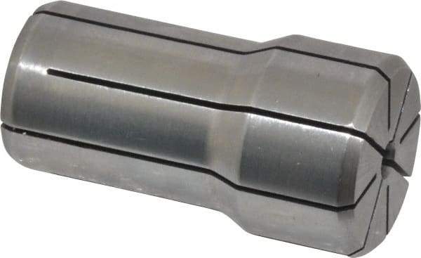 Kennametal - 1/8 Inch, 0.0938 to 1/8 Inch Collet Capacity, Series DA100 Double Angle Collet - 1-7/16 Inch Overall Length, 0.769 Inch Overall Diameter, 0.001 Inch TIR - Exact Industrial Supply