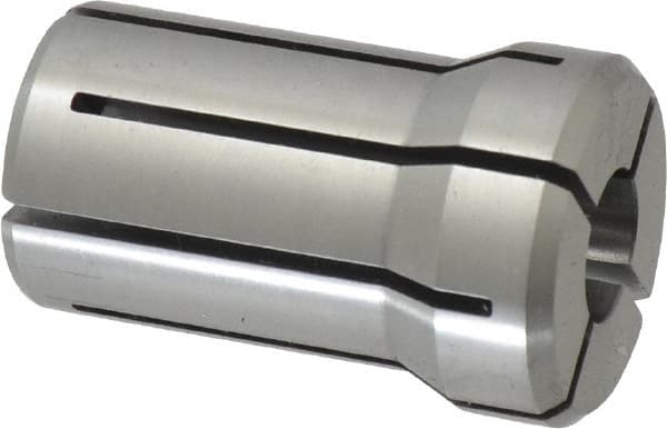 Kennametal - 27/64 Inch, 25/64 to 27/64 Inch Collet Capacity, Series DA180 Double Angle Collet - 1-5/8 Inch Overall Length, 1.035 Inch Overall Diameter, 0.001 Inch TIR - Exact Industrial Supply