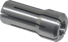 Kennametal - 17/64 Inch, 15/64 to 17/64 Inch Collet Capacity, Series DA200 Double Angle Collet - 1-3/16 Inch Overall Length, 0.539 Inch Overall Diameter, 0.001 Inch TIR - Exact Industrial Supply