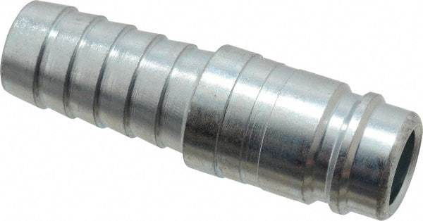 Parker - Hose Barb Industrial Pneumatic Hose Connector - Steel, 3/4" Body Diam, 3/4" Hose ID - Benchmark Tooling