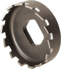 Greenlee - 2" Diam, 1/2" Cutting Depth, Hole Saw - High Speed Steel Saw, Toothed Edge - Benchmark Tooling