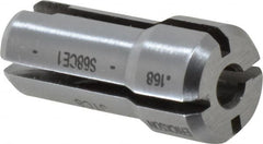 Kennametal - 0.168" Double Angle Series J Hand Tap Collet - 5/32" & #8 Tap - Exact Industrial Supply