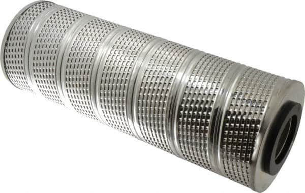 Parker - 6-1/4" OD, 5µ, Resin Cellulose Pleated-Resin Bonded Cartridge Filter - 18" Long - Benchmark Tooling