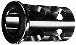 Global CNC Industries - 1-3/4" ID, 3" OD, 4-1/2" Length Under Head, Type J Lathe Tool Holder Bushing - 1-1/4" Hole Diam - Exact Industrial Supply