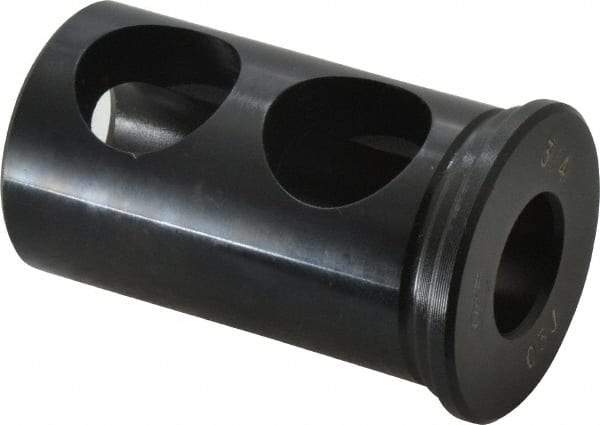 Global CNC Industries - 3/4" ID, 1-1/2" OD, 2-1/2" Length Under Head, Type J Lathe Tool Holder Bushing - 7/8" Hole Diam - Exact Industrial Supply