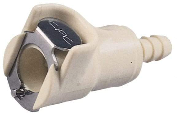 CPC Colder Products - Acetal Push-to-Connect Female Connector - 120 Max psi, 3/8" ID, Tan - Benchmark Tooling