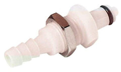 CPC Colder Products - 1/4" OD, Acetal Push-to-Connect Male Connector - 120 Max psi, White - Benchmark Tooling