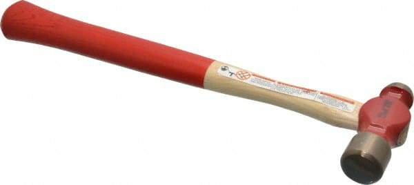 Proto - 1/4 Lb Head Ball Pein Hammer - Wood Handle with Red Laquer Grip, 11" OAL - Benchmark Tooling