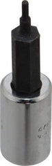 Proto - 1/4" Drive, 1/16" Hex Bit Socket - 1-7/8" OAL, 1" Bit Length - Benchmark Tooling