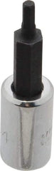 Proto - 1/4" Drive, 7/64" Hex Bit Socket - 1-7/8" OAL, 1" Bit Length - Benchmark Tooling